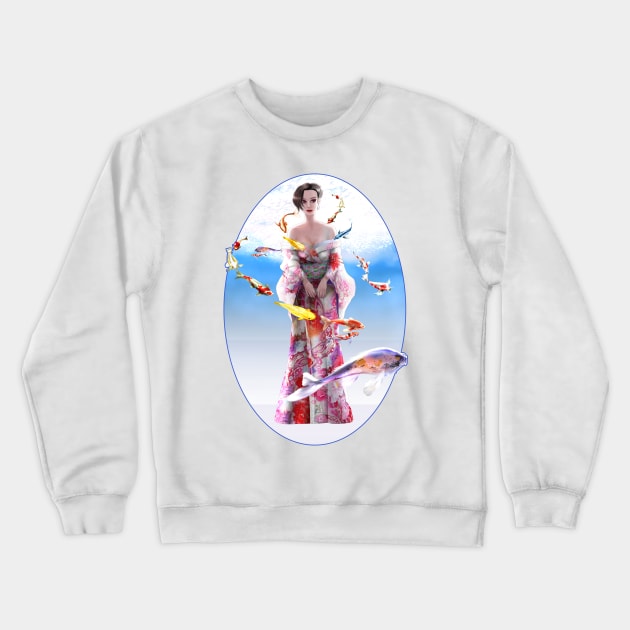 koi Crewneck Sweatshirt by raulovsky